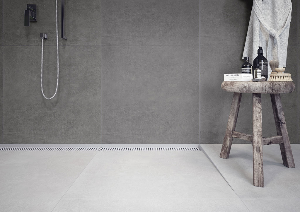 płytki imitujące beton ceramica limone bestone grey