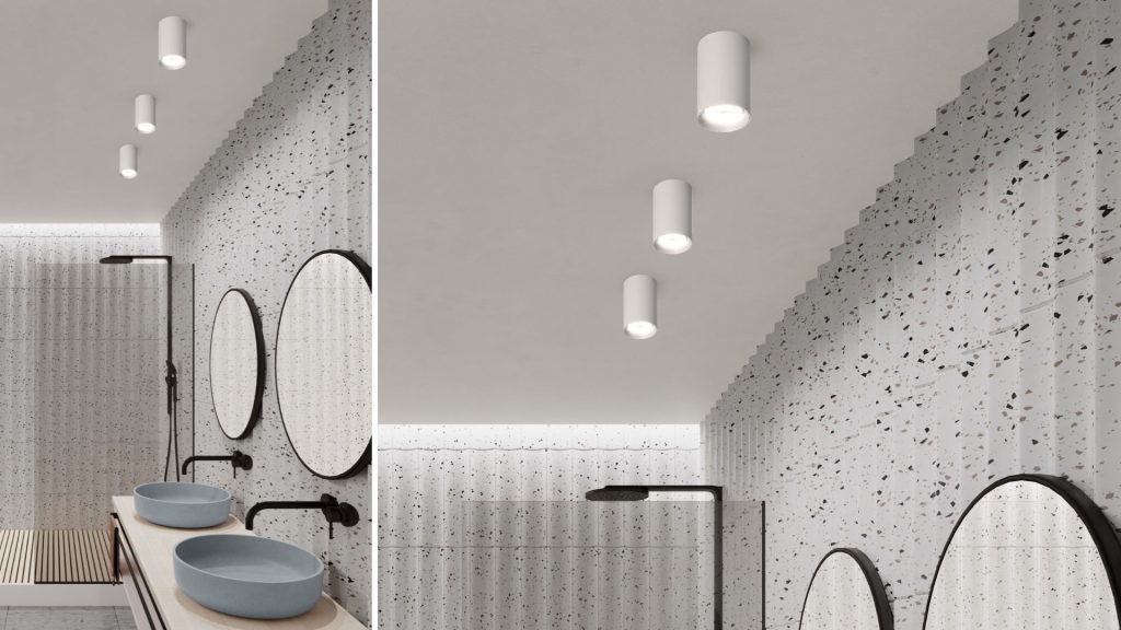Oświetlenie łazienkowe nad lustrem: kinkiety i lampy jako funkcjonalne i  stylowe rozwiązanie -