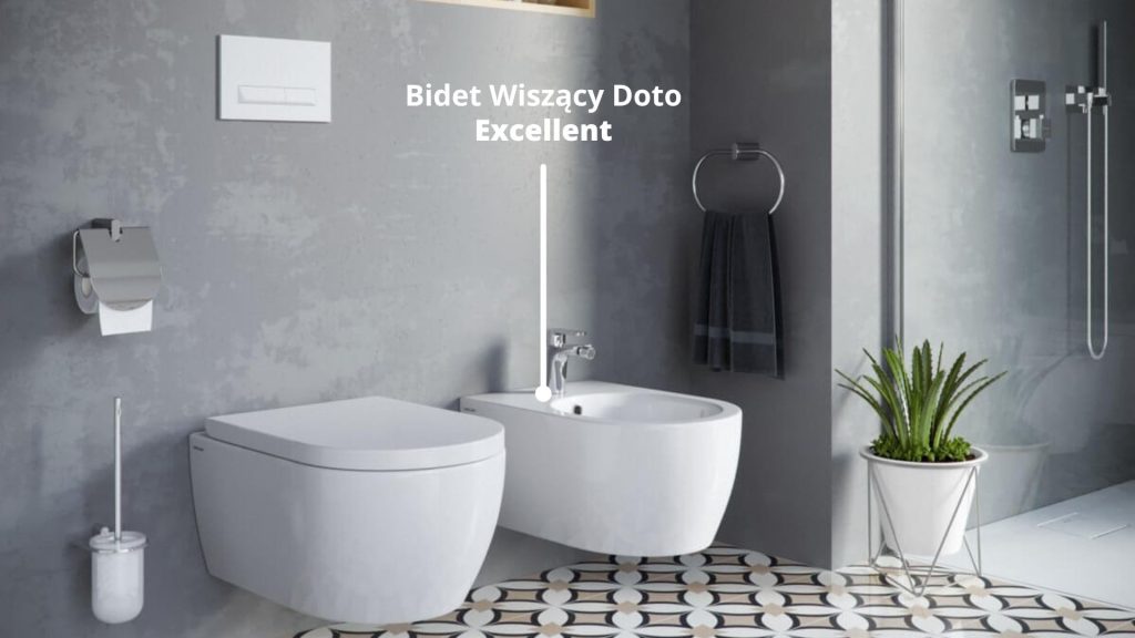 Bidet Wiszący Doto CEEX.1506.537.WH Excellent