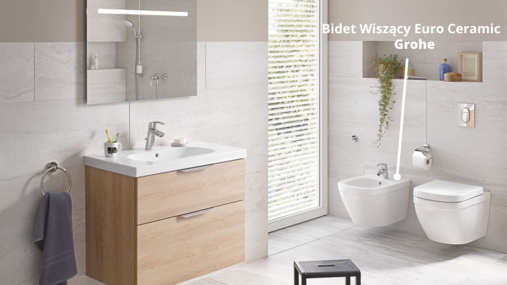 Bidet Wiszący Euro Ceramic 39208000 54x37,5 Grohe 