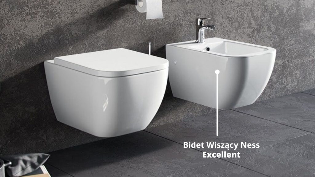 Bidet Wiszący Ness CENL.3506.500.WH Excellent