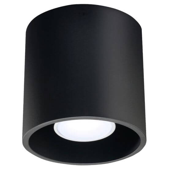 Plafon ORBIS 1 Czarny SL.0016 Sollux