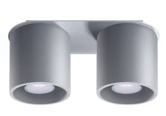 Plafon Orbis 2 Szary SL.0055 Sollux