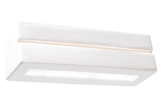 Kinkiet Ceramiczny Vega Line Biały SL.0231 Sollux