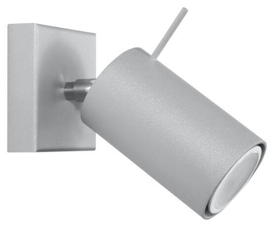 Kinkiet Ring 1 Szary SL.0449 Sollux