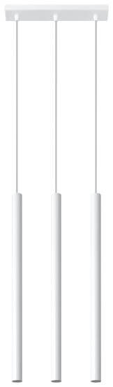Lampa Wisząca Pastelo 3 Biały SL.0466 Sollux