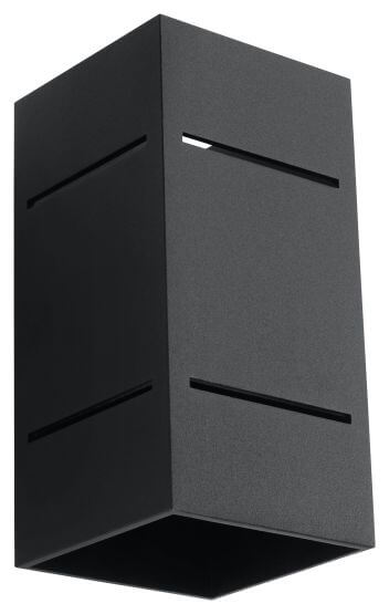 Kinkiet Blocco Czarny SL.0478 Sollux