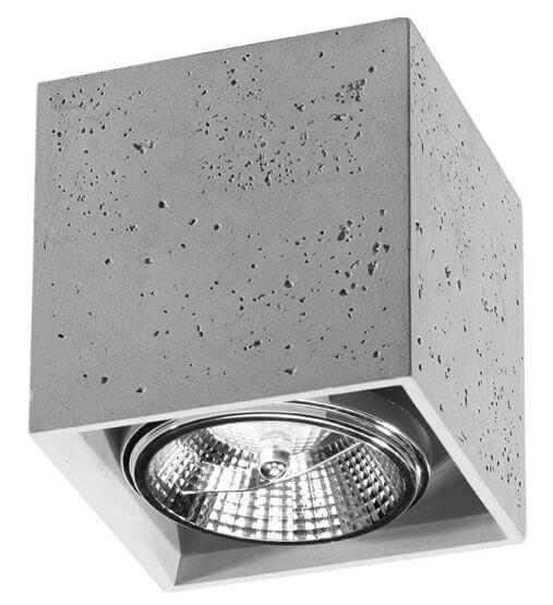 Plafon Valde 140 Beton SL.0646 Sollux
