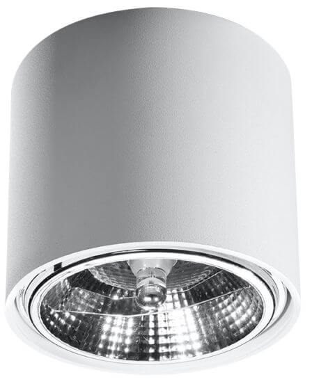 Plafon Tiube Biały SL.0695 Sollux