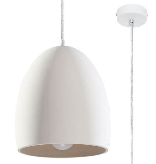 Lampa Wisząca Ceramiczna Flawiusz SL.0848 Sollux