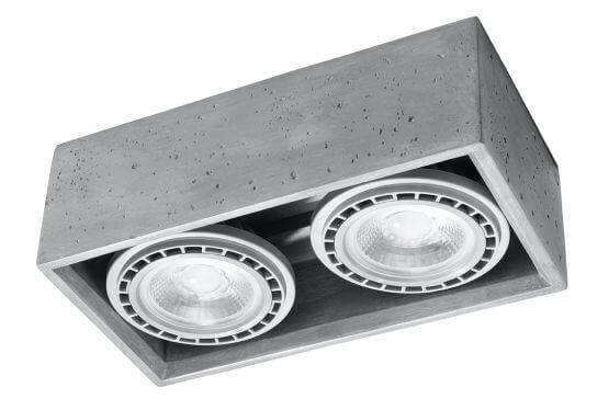 Plafon Quatro 2 Beton SL.0884 Sollux