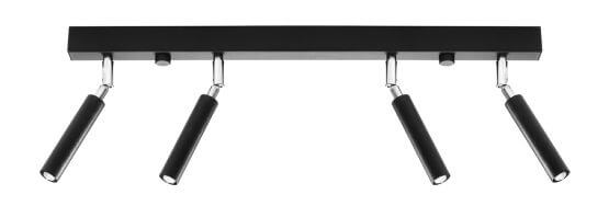 Plafon Eyetech 4 Czarny SL.0900 Sollux