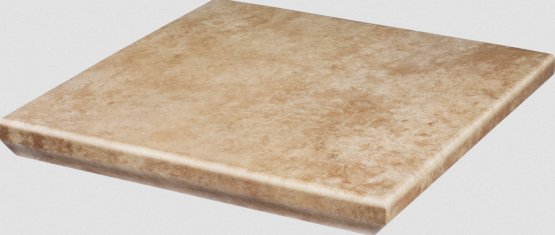 Stopnica Prosta Ilario Beige z Kapinosem 33x33 Paradyż