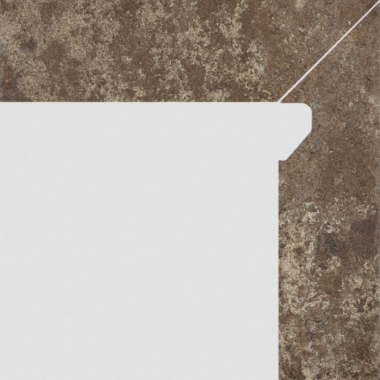 Cokół Schodowy Ilario Brown Prawy 8,1x30 Paradyż