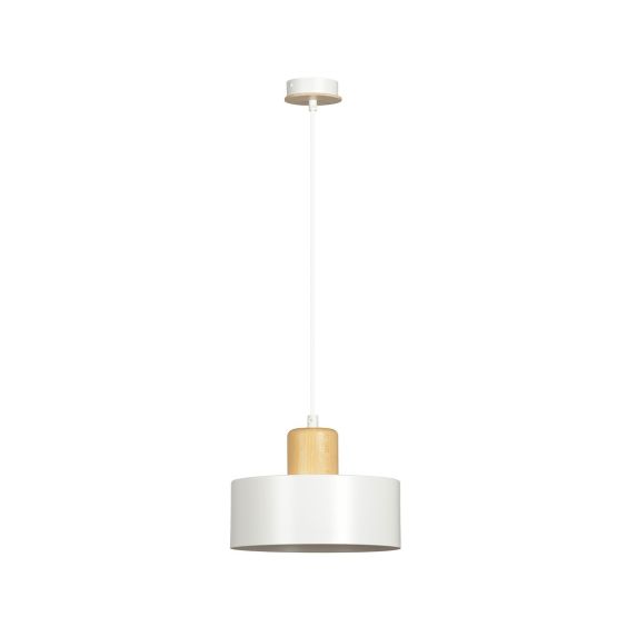 Lampa wisząca TORIN nowoczesna biała E27 15W LED