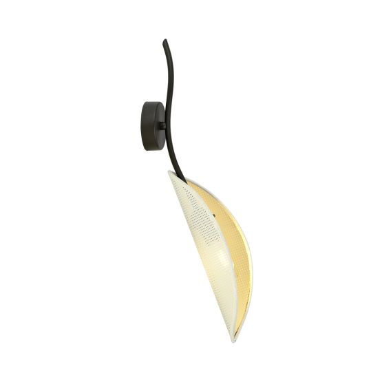 Kinkiet LOTUS nowoczesny czarny E14 10W LED