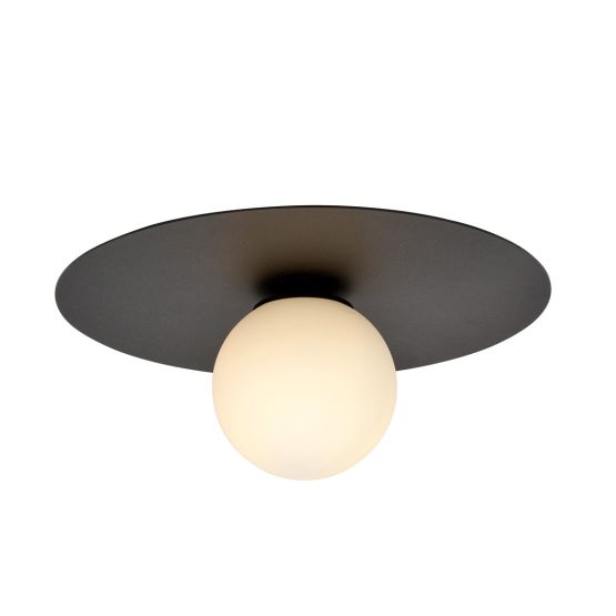 Lampa sufitowa SOLAR nowoczesna czarna E14 10W LED