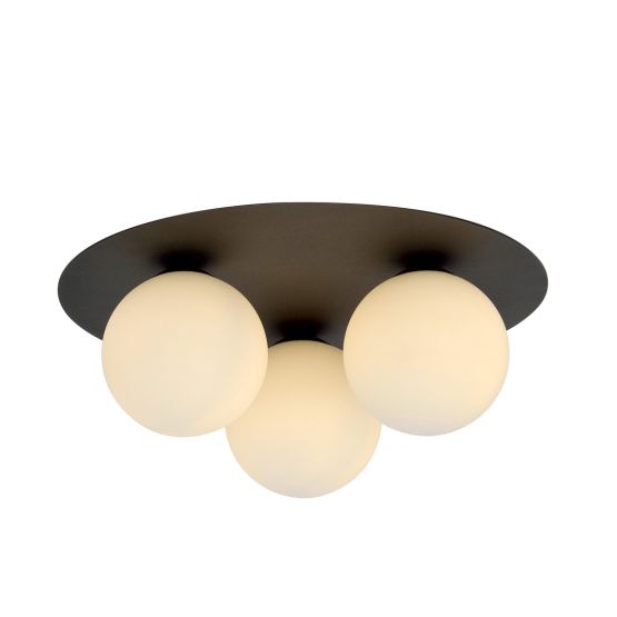 Lampa sufitowa SOLAR nowoczesna czarna E14 10W LED