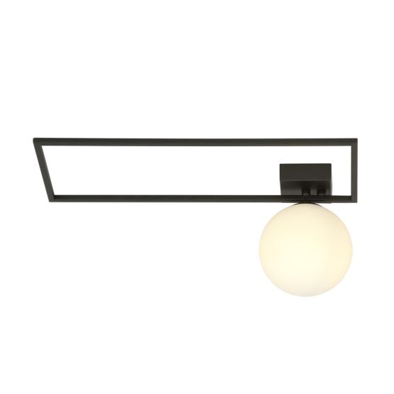 Lampa sufitowa IMAGO nowoczesna czarna E14 10W LED