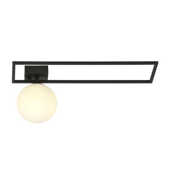 Lampa sufitowa IMAGO nowoczesna czarna E14 10W LED