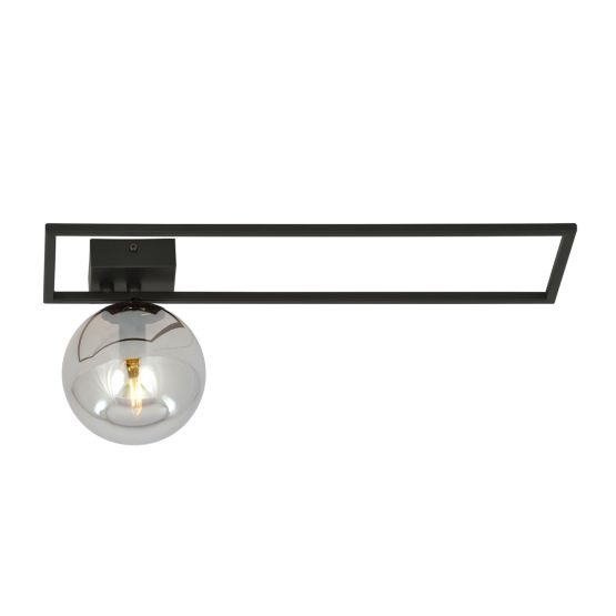 Lampa sufitowa IMAGO nowoczesna czarna E14 10W LED