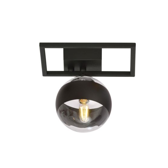 Lampa sufitowa IMAGO nowoczesna czarna E14 10W LED