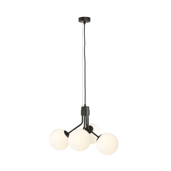 Lampa wisząca NOVA nowoczesna czarna E14 10W LED