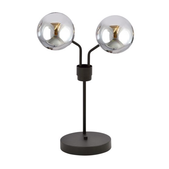 Lampka biurkowa NOVA nowoczesna czarna E14 10W LED