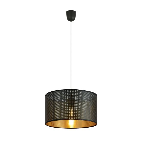 Lampa wisząca ASTON nowoczesna czarna E27 15W LED
