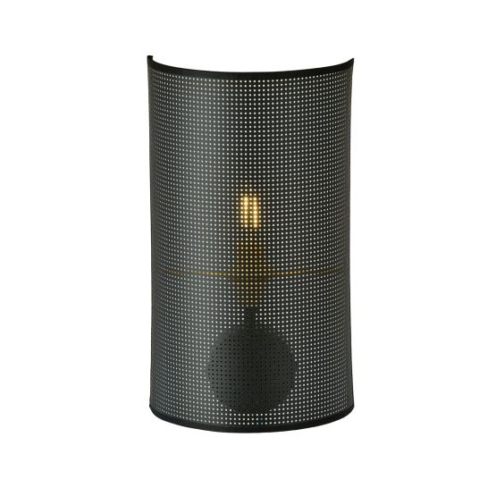 Kinkiet ASTON loftowy czarny E14 10W LED