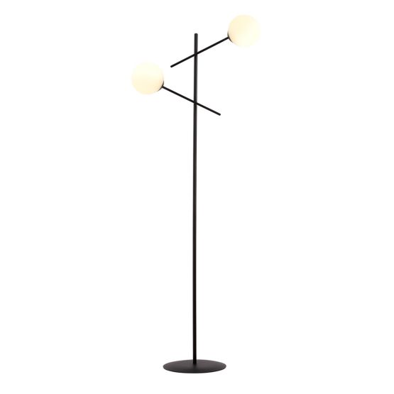 Lampa podłogowa LINEAR nowoczesna czarna E14 10W LED