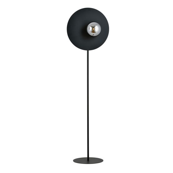 Lampa podłogowa OSLO nowoczesna czarna E14 10W LED