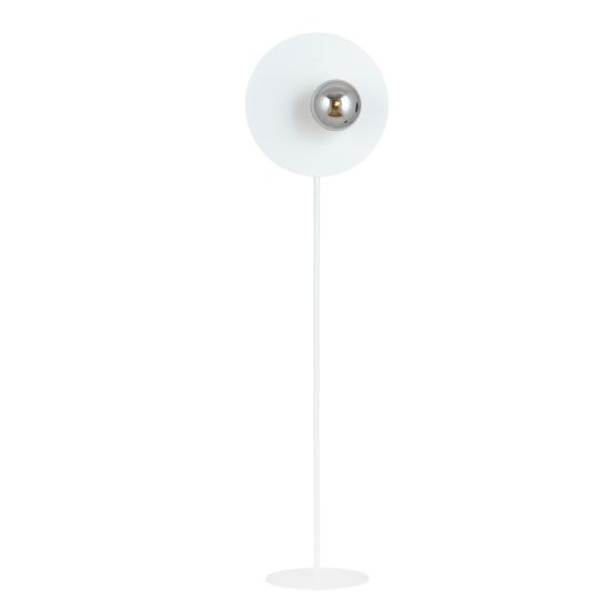 Lampa podłogowa OSLO nowoczesna biała E14 10W LED