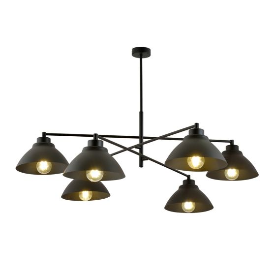 Żyrandol MAVERICK skandynawski biały E27 15W LED