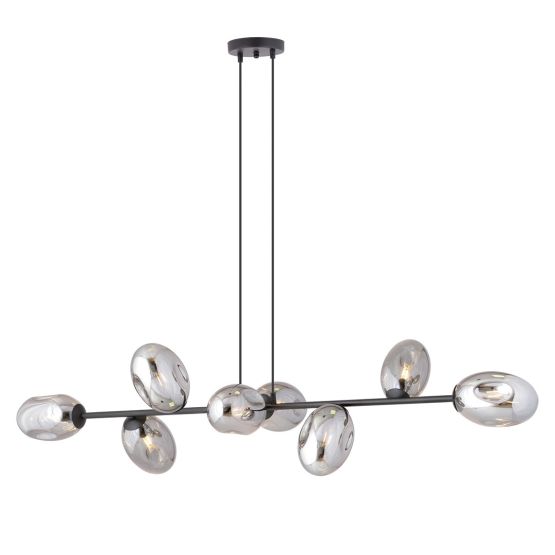 Lampa wisząca PANDORA nowoczesna czarna E14 10W LED