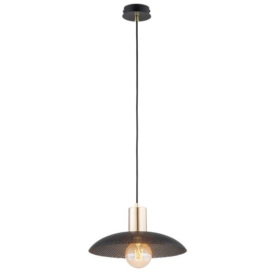 Żyrandol SPIRIT japandi czarny E27 15W LED