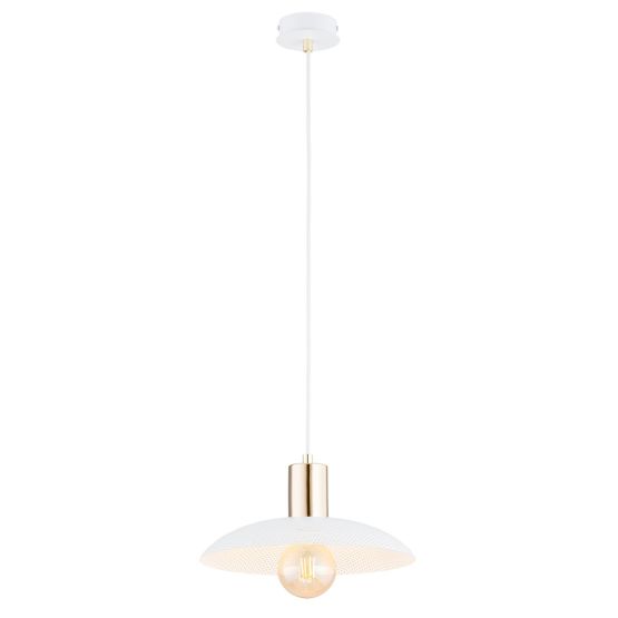 Żyrandol SPIRIT japandi biały E27 15W LED