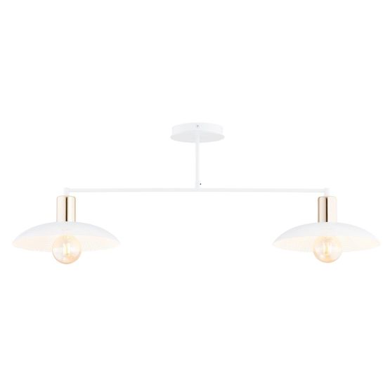 Żyrandol SPIRIT japandi biały E27 15W LED