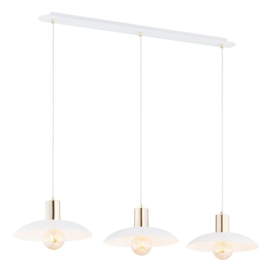 Żyrandol SPIRIT japandi biały E27 15W LED