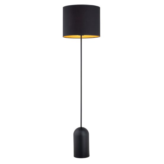 Lampa podłogowa ASPEN nowoczesna czarna E27 15W LED