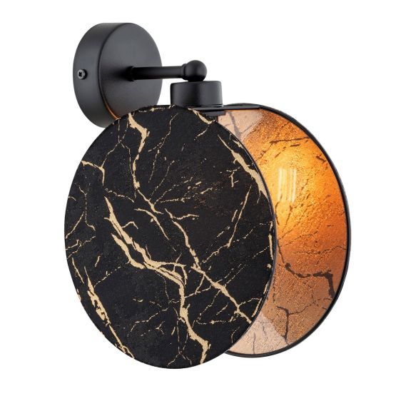Lampa wisząca MOTIF nowoczesna czarna E27 15W LED