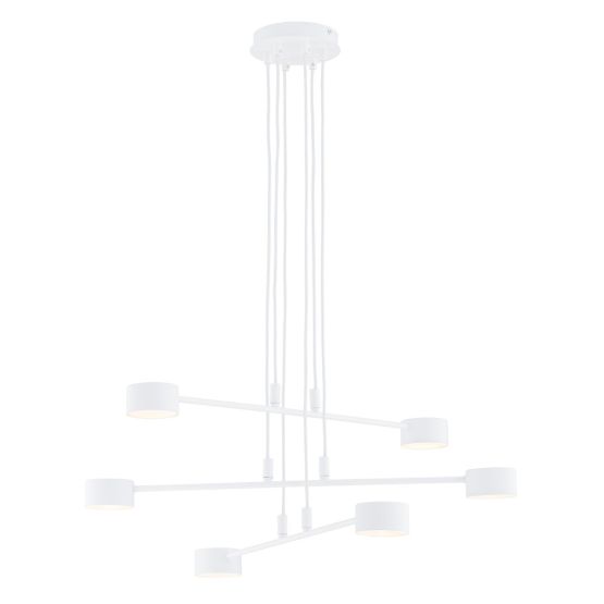 Lampa wisząca MODUS nowoczesna biała GX53 10W LED