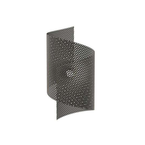 Kinkiet SPIRAL nowoczesny czarny G9 8W LED