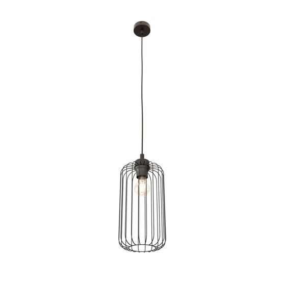 Lampa wisząca VANDER nowoczesna czarna E27 15W LED