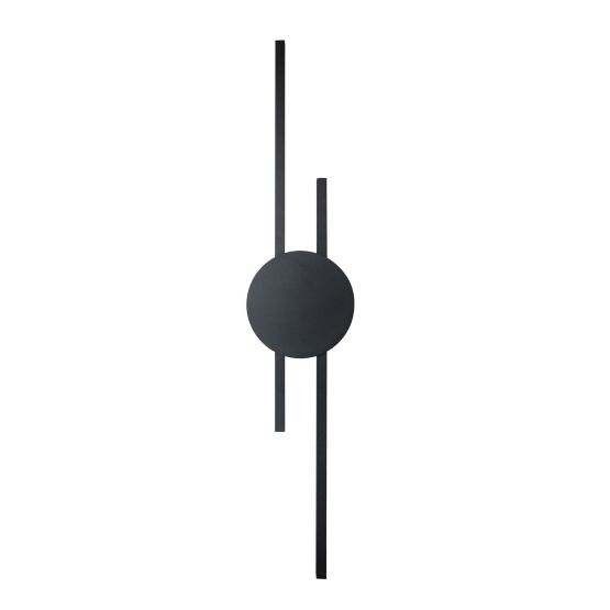 JAVA BLACK KINKIET 2 LED