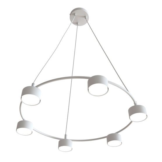 Lampa wisząca STARLIT nowoczesna biała GX53 10W LED