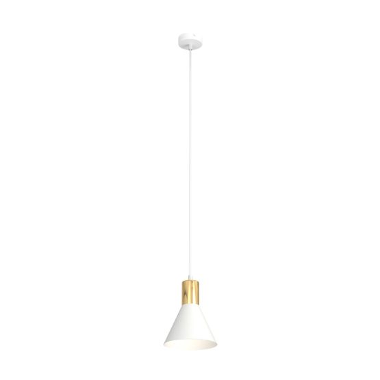 Lampa wisząca ROSA nowoczesna biała E27 15W LED