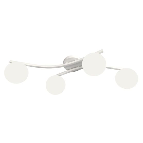 Lampa sufitowa OPUS nowoczesna biała E14 10W LED