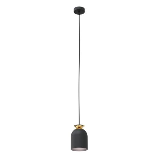 Lampa wisząca TARGET nowoczesna czarna E27 15W LED