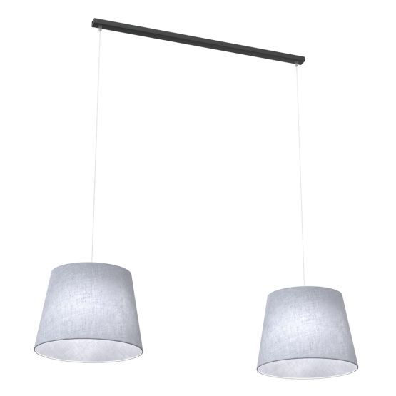 Lampa wisząca EPOCA nowoczesna czarna E27 15W LED